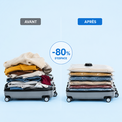 Pèse bagages numériques + sacs sous vides