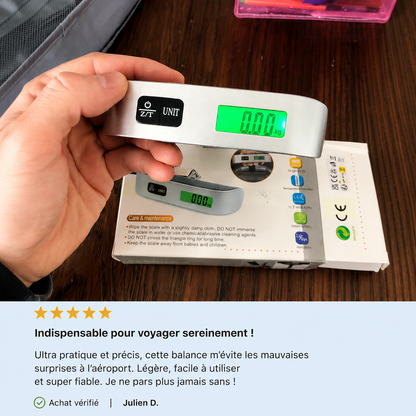 Pèse-bagages numérique de précision