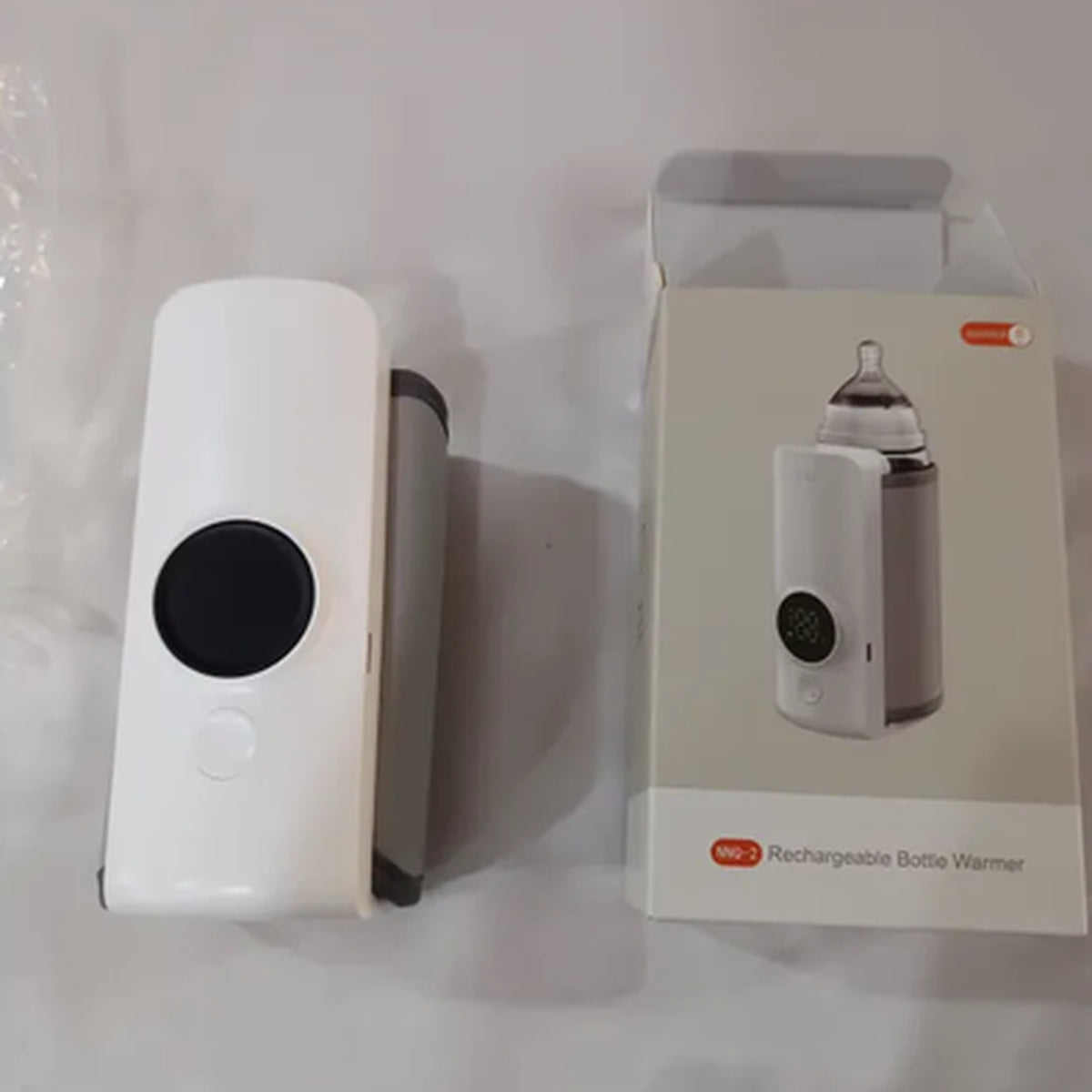 Chauffe-Biberon Rechargeable Sans Fil – 6 Niveaux de Température | Idéal Voiture & Sorties