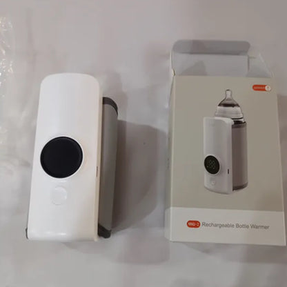 Chauffe-Biberon Rechargeable Sans Fil – 6 Niveaux de Température | Idéal Voiture & Sorties